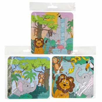 Mix Puzzles da Selva (14x14cm) - Pack Econ&oacute;mico 50 unidades