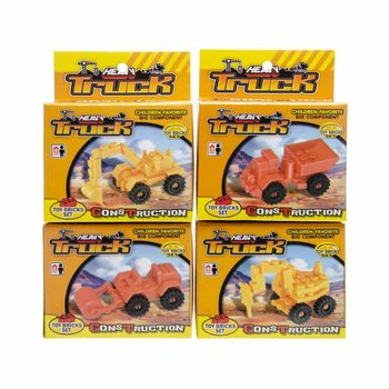 Blocos de Construção Bricks - Veículos de Construção Mix (12 un.)