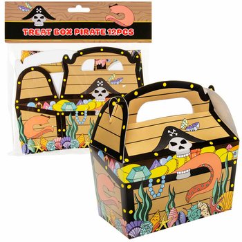 Caixa de Brindes Pirata 12x12.5x6 Cm. (12 un.)