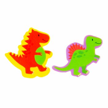 Conjunto de 2 Borrachas DINO em Display (36 un.)