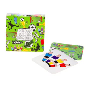 PEQUENOS JOGOS DE MEM&Oacute;RIA - MODELO: FUTEBOLISTAS - EM DISPLAY (60 un.)