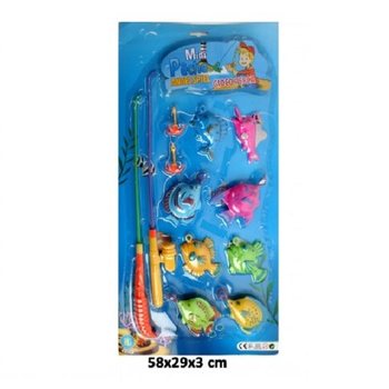 MEGA CONJUNTO DE PESCA EM CART&Atilde;O (12 unid.)