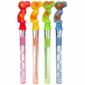 Tubo de Bolhas de Sab&atilde;o Dinossauro Grande 38 cm (Display 24 un.)