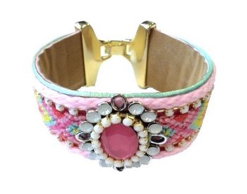 Pulseira Ibiza Rosa/Fúcsia (1 un.)