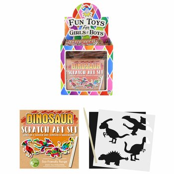 Expositor de Dinossauros de Raspadinha Mágica Eco Friendly (108 uds.)