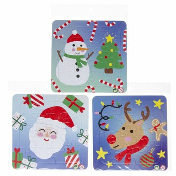 Puzzles de Natal 14x14 cm (50 un.)