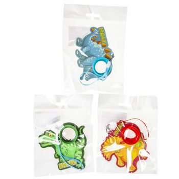 CALEIDOSC&Oacute;PIO DE DINOSSAURIO COM CORD&Atilde;O - MIX DINOS (24 un.)