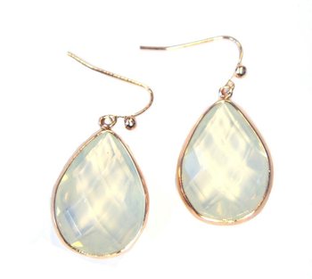 BRINCOS ESTILO IBIZA TRANSPARENTES (1 un.)
