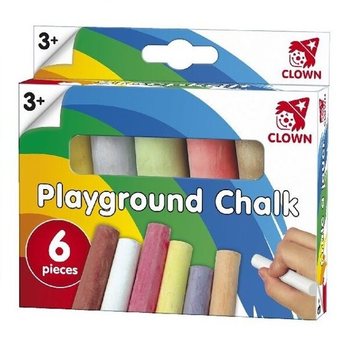CONJUNTO DE 6 GIZES DE CHÃO GRANDES (12 un.)