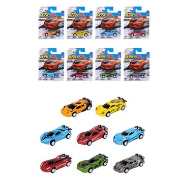 CARROS DESPORTIVOS DE FRIC&Ccedil;&Atilde;O EM CART&Atilde;O - CORES MISTAS (12 un.)