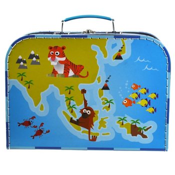 Puzzle Grande Mapa do Mundo em Maleta