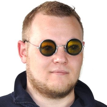 Óculos de Holograma com Olhos (25 unid.)