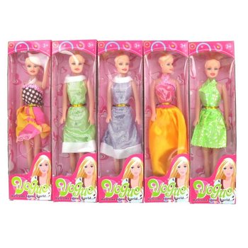 BONECA BEAUTY GIRL - MODELO 2 (6 unid.)