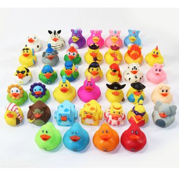 MIX PATINHOS DE BANHO DE DESIGN - Dim 5x5.5x6 Cm (38 unid.)