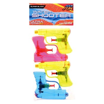 Conjunto de Pistolas de &Aacute;gua Aqua Fun - 4 Pe&ccedil;as, 11 cm