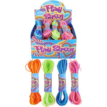 PLAY STRING, CORDAS PARA TRANÇAR EM EXPOSITOR (24 un.)