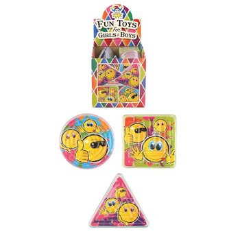 Jogos de Paciência Smileys em Expositor (96 un.) | Revenda