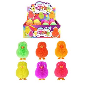 PATOS PUFFER LUMINOSOS EM DISPLAY (12 un.)