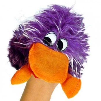 FANTOCHE DE PELUCHE / CRAZY BIRD (12 un.)