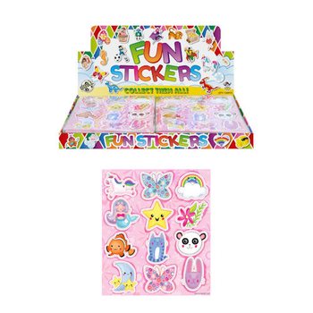 AUTOCOLANTES FUN STICKERS – MODELO: AUTOCOLANTES FOFOS (120 ud.)
