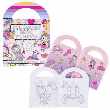 Livros de Colorir Princesas com Autocolantes (48 unid.)