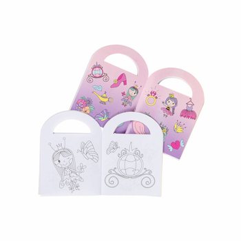 Livros de Colorir Princesas com Autocolantes (48 unid.)