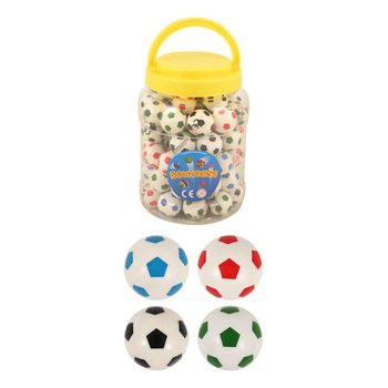 Bolas Saltitonas de Futebol Ø3,3 cm em Frasco (72 un.)