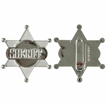 Estrela de Xerife em Cart&atilde;o (48 un.)