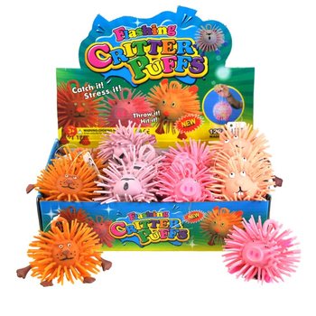 Bolas Puffer "Critter" 8 cm. PREÇO REDUZIDO - FALHA LUZ (12 un.)