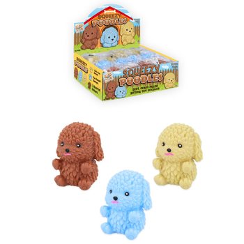 Poodles Elásticos e Espremíveis em Display (12 unidades)