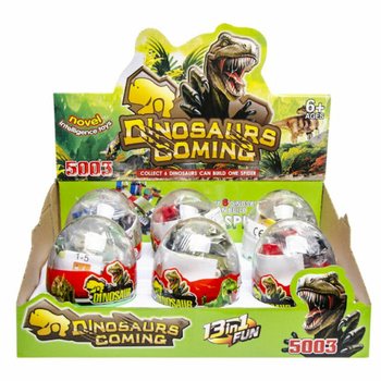 Blocos de Construção Bricks - Dinossauro em Cápsula (6 un)