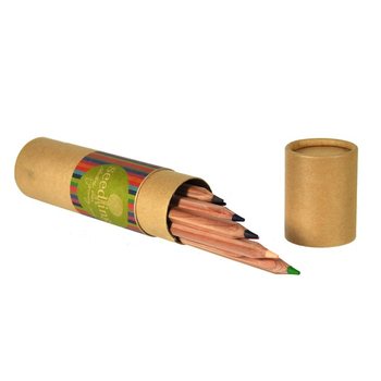 Seedling - 12 lápis de cor grossos em tubo (Conjunto de 4)