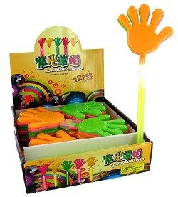 Mãos de Aplaudir Luminosas Glow Stick (12 un.)