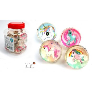 Bolas Saltitonas UNICÓRNIO, 4,3 cm, em Frasco (24 un.)