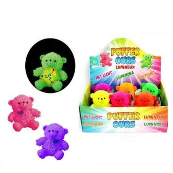 Ursos Puffer Luminosos em Display (12 un.)