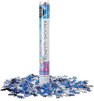 Canhão de confetis - Floco de Neve - 40 cm - Lançador (10 un.)