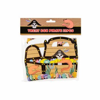 Caixa de Brindes Pirata 12x12.5x6 Cm. (12 un.)