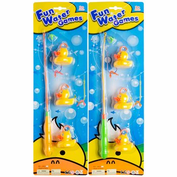 Jogo de Pesca de Patinhos com 3 Patos em Cartão (12 unid.)