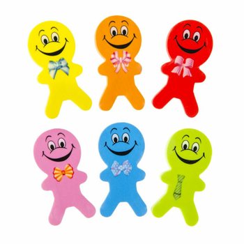 Gomas de Apagar Smiley Alegres 2 Pe&ccedil;as (36 sets)