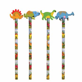 L&aacute;pis de Dinossauro com Borracha (24 unid.)
