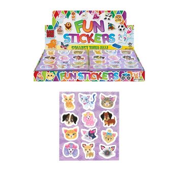 FUN STICKERS – MODELO: CÃES & GATOS (120 un.)