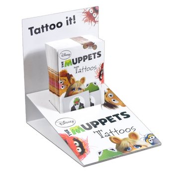 Tatuagens Disney de 2 peças em expositor - Modelo: Os Marretas (50 un.)