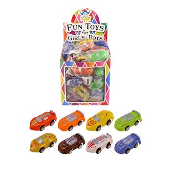 CARROS DESPORTIVOS PEQUENOS PARA TÓMBOLA EM EXPOSITOR (72 un.)