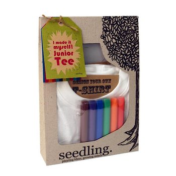 KIT SEEDLING - CRIA A TUA PRÓPRIA T-SHIRT JUNIOR 1-2 ANOS (2 un.)