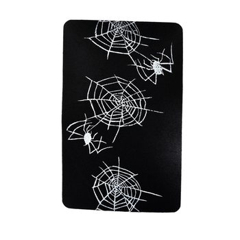 Collants com padr&atilde;o de teia de aranha (11 un.)