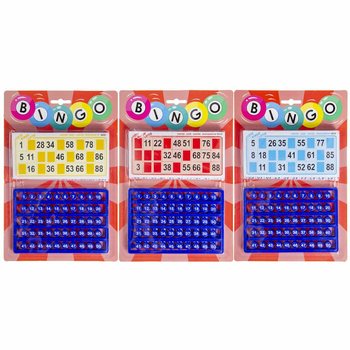 Conjunto de Jogo Bingo em Cart&atilde;o (6 unidades)