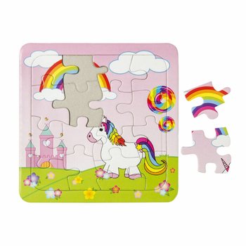 MIX Puzzles de Unic&oacute;rnio - 14 x 14 cm (50 un.)