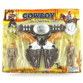 GRANDE CONJUNTO DE COWBOY NO CARTÃO (3 un.)