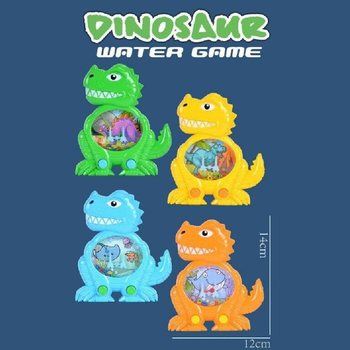Jogo de &aacute;gua dinossauro em expositor (24 unidades)