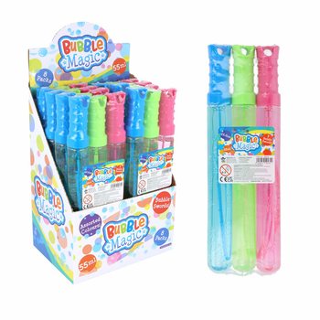 VARINHAS DE BOLHAS DE SABÃO DE 3 PEÇAS - EM EXPOSITOR (8 SETS)